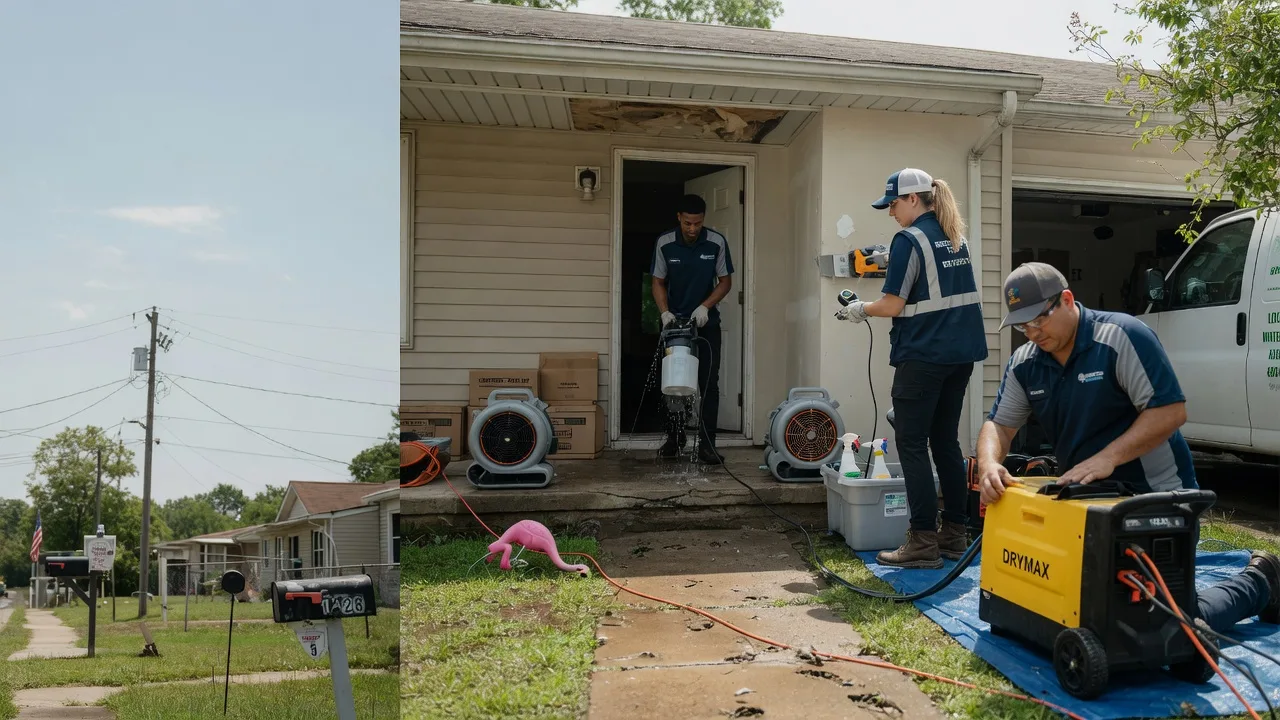 Storm Damage Water Removal in Peoria Heights, IL near me
